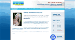 Desktop Screenshot of pacificviewdental.ca